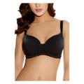 Freya Womens Idol Moulded Balcony Bra - Black - Size 36B