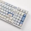 MDA Blue Meow Theme Keycaps Pink Fragrant Rabbit Keycaps PBT Cat Little Frog Heat Sublimation