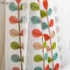 Tricolor Leaves Embroidered Tulle Curtains for Living Room and Bedroom Korean Sheer Voile Curtain