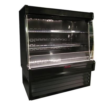 Howard-McCray SC-OP35E-5L-B-LED 63" Vertical Produce Open Air Cooler w/ (2) Levels, 115/208-230v, Black