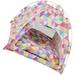 Pet tent bed 1PC Pet Tent Bed Portable Scratch Resistant Dog Cat House Breathable Pet Tent