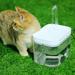 Pnellth Pet Water Fountain High Capacity Automatic Circulation Flow Filter Box Semi- Intelligent Vertical Cat Dog Pet Water Dispenser Home Supply