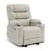 MCombo Electric Power Recliner Chair with Heat and Massage, Leather PR621