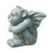 Aihimol Garden Garden Decoration Emmett Gargoyles Protector Gargoyles Gothic Sculpture Halloween Outdoor Decor Sitting Monster Garden Creep Scary Sculpture Patio Yard Lawn Decorations