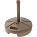 Fill Up Base 50lbs Capacity for Market Patio Outdoor (Bronze)