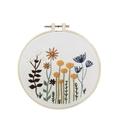 Embroidery Hoop Gift Kit Embroidery Bamboo Pattern with Flower DIY Home DIY Home Office Desks Office Desk with Drawers Small Office Desk Office Desk L Shape Office Desk Organizers Office