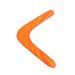 Wooden Boomerang Maneuver Dart Outdoor Sports Wood Equipment Flying Toy (Orange)