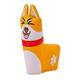 Dog Golf Head Cover Golf Headcover Lightweight Cute PU Leather Outdoor Sports Putter 12x17.5x8cm