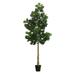 Nearly Natural 9ft. Artificial Fiddle Leaf Fig Tree Green