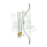 Recurve Bow Laminated Crimean Tatar Archery Horse Bow Wooden Medieval Traditional Archery Target Mounted Horseback Archery Archer Gift Ideas