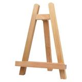 Wood easel stand 27.5cm Mini Wood Display Easel Tabletop Easel Artist A-Frame Easel Photo Painting Portable Tripod Holder Stand