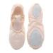 NUOLUX 1 Pair of Lightweight Dancing Shoes Lace-free Yoga Shoes Sole Gym Shoes Ballet Shoes for Kids Adults Size 40