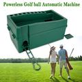 Green Golf Ball Dispenser Foot-Operated Automatic Golf Training Machine Non-Power Golf Club Holder 62*32*32cm