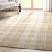 Well Woven Apollo Flatwoven Plaid Beige Brown 5 x 7 Area Rug