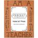 Teacher Appreciation Gift I am a Teacher Poem Natural Wood Engraved 5x7 Portrait Picture Frame Wood