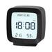 Digital Alarm Clock Time Date Display Electronic Temperature Humidity Monitor For Bedroom Home Office Decor