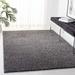 collection area rug - 10 x 14 dark grey solid design non-shedding & easy care 1.2-inch thick ideal for high traffic areas in living room bedroom (prm300h)