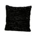 VerPetridure Solid Color Plush Pillowcase Cushion Bedside Sofa Cushion Cover Size Round Black Plush Pillowcase Cushion Solid Color Chair Cushion Plush Pillow