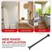 Curtain rods no drilling Extendable Tension Curtain Rod Adjustable Tension Curtain Rod Door Curtain Rod