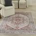 Nourison Vintage Home Bohemian Ivory Red 3 9 x 5 9 Area Rug (4x6)