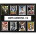 C & I Collectables 12 x 15 in. Matt Carpenter MLB St.Louis Cardinals 8 Card Plaque