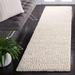 Berber Collection Runner Rug - 2 3 X 8 Ivory & Beige Non-Shedding & Easy Care 1.2-Inch Thick Ideal For High Traffic Areas In Living Room Bedroom (BER563A)