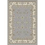 Radici 1780-0032-GREY Pisa Traditional Turkey Area Rug - Grey - 7 ft. 10 in. W x 10 ft. 6 in. H