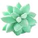 3D Succulents Cactus Pillow Cute Succulents for Garden or Green Lovers Baby Green Plant Throw Pillows for Bedroom Room Home Decoration Novelty Plush Cushion(Light Green)