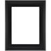 Cardinali Plein Aire Open Back Frames - 3 Pack Of 1/2 Deep Frames For Canvas Panels Outdoor Artwork & More! - [Black - 8X10]