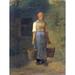 Jean Francois Millet Girl Carrying Water Painting Extra Large XL Wall Art Poster Print