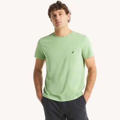 Nautica Men's Crewneck Deck T-Shirt Mahogany, M