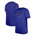 Men's New Era Purple Baltimore Ravens Third Down Puff Print T-Shirt