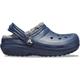 Crocs Kinder Classic Lined Clog Sandale (Größe 30 , blau)