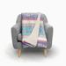 Bungalow Rose Tapestry Reverse Sherpa Blanket Sherpa in Pink/Gray/White | 60 H x 50 W in | Wayfair 8293F63242B24518BCA665BF159F3868