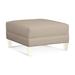 Braxton Culler Alexa 30" Wide Square Standard Ottoman Polyester in Brown | 19 H x 30 W x 30 D in | Wayfair 768-009/0884-93/ANTIQUEFROSTWHITE