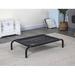 Go Pet Club Elevated Cooling Cot Nylon in Black | 6 H x 28.75 W x 18 D in | Wayfair PC-24