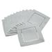 Red Barrel Studio® Kelton Hemstitched Border 12 Piece Napkin Set Polyester in Gray | 6" W x 6" D | Wayfair 9C0A86C2B4F143189D98ED27B4FA5FD9