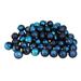 Northlight Seasonal Shatterproof 2-Finish Christmas Ball Ornament Plastic in Blue | 2.5 H x 2.5 W x 2.5 D in | Wayfair 32632641