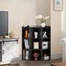 Latitude Run® Rammurti 34" H x 28.3" W Corner Bookcase Wood in Black | 34 H x 28.3 W x 28.3 D in | Wayfair 6428598423884E7DADF1980D36DB8DE4