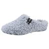 Pantoffel VERBENAS, Damen, Gr. 41, blau (hellblau), Textil, klassisch, Schuhe Pantoffeln Plüsch Hausschuh Hausschuh, Hausschuh, Homeslipper, Clog in kuscheliger Optik