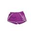 Adidas Athletic Shorts: Purple Color Block Activewear - Women's Size Medium