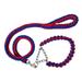 Dog Collar and Leash Set Heavy Duty Nylon Braided Rope Strong 4 FT Dog Leash and Dog Training Collar for Small Medium Large Dogs