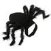 Hemoton Halloween Pet Spider Style Clothes Horrorible Creative Pet Hoodie Simulation Plush Costume Halloween Funny Cosplay Clothes for Puppy Dog Kitten(Size S)