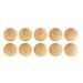 10pcs Cork Solid Wood Foosball Table Soccer Ball Football Baby Foot Fussball