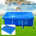 Inflatable Pool Cover Pool Covers for Above Ground Pools Rectangular Swimming Pool Cover Rectangle Pool Cover Cover for Blow up Pool(157.5x83.1in 1pcs)