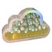 DIY Cloud Tulip LED Night Light Mirror Table Lamps Bedroom Ornaments Decoration