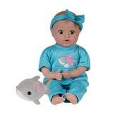Adora Mini Baby Doll with Soft Flocked Shark Friend - Be Bright Tots & Friends