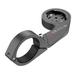 KOM Cycling Garmin Bike Mount with Carbon Finish from Garmin Edge Mount Designed for Garmin Edge 530 and Other Garmin Models (Aero - Black)