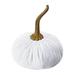 ZTTD Handmade Velvet Pumpkin Decorative Super Soft Pumpkin Delicate Decorative Ornament Home Decor White