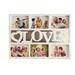 NUOLUX Collage Picture Frame Love Photo Frame Displays Six 6 inch Pictures